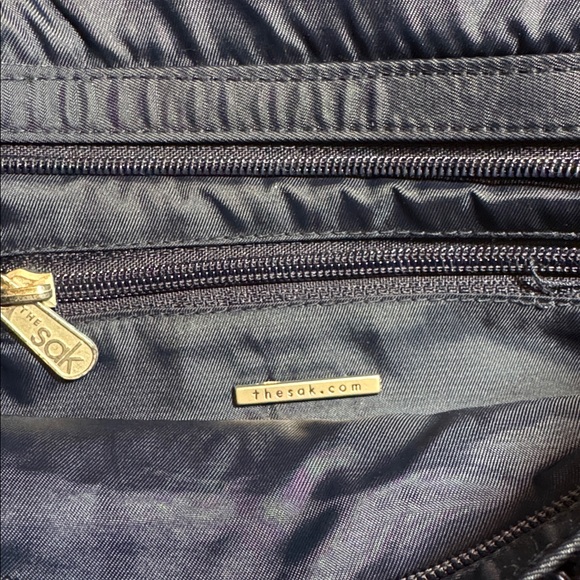 The Sak Navy Blue Crochet Shoulder Bag - Picture 4 of 7